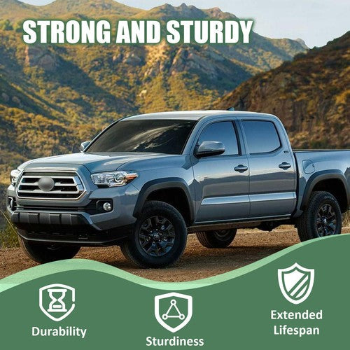 Front Upper Hood Bulge Molding Trim Matte Black for Toyota Tundra 14-21