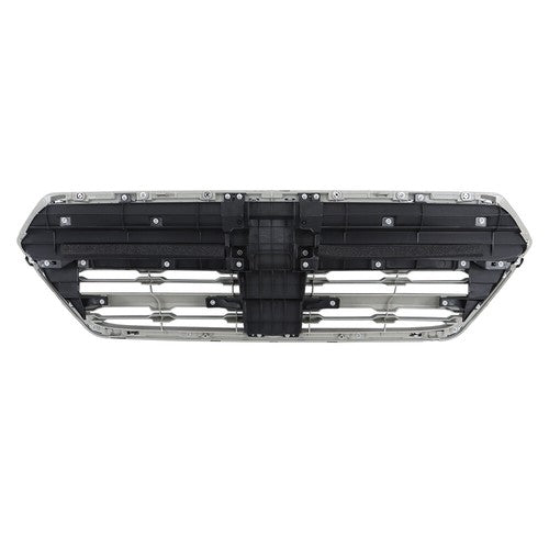 Plastic Front Upper & Lower Grilles 2 Pcs Fit For Subaru Outback 2015-2017