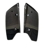 Pair Rear Bumper Lip Spoiler Splitter Diffuser CF for 08-16 Nissan GTR R35