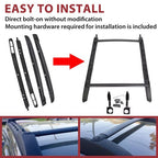 Front and Rear Bumper for Dodge Ram 2500 3500 2010-18 With LED Lights Powder Coated
