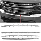Snap On Chrome Grille Trim Molding Covers for 19 21 Chevy Silverado 1500 LT RST