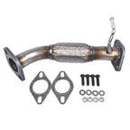 Exhaust Front Flex Pipe for 2011-15 Optima Sonata HYBRID W/o Oxygen Sensor Ports