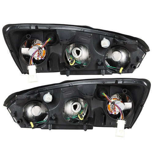 Pair Set For Chevy Malibu 2004-2008 Headlight Replacement Halogen Clear Lens L+R