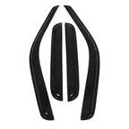 Window Visors Rain Guards For Ford F250 F350 F450 F550 99-16 Super Duty Crew Cab