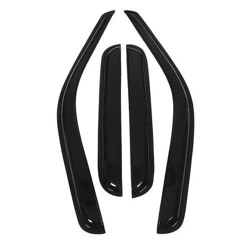 Window Visors Rain Guards For Ford F250 F350 F450 F550 99-16 Super Duty Crew Cab