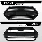 865612V510 Front Upper Grille Matte Black for Hyundai Veloster Turbo 2013-2017