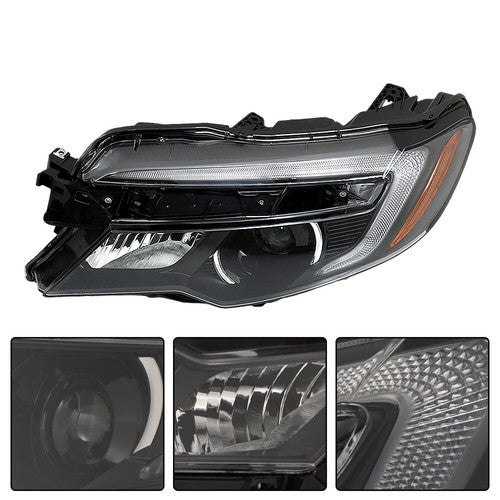 Halogen Headlight Assy For 17-20 Honda Ridgeline/2016-2018 Pilot LX Left Side