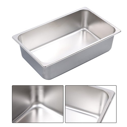 Table Pans Full Size 2 Pack 6 Inch Deep Restaurant Steam Table Pans Without Lid