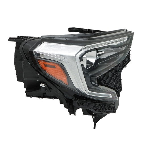 Xenon HID Clear Chrome Projector Headlights Right Set For GMC Terrain 2018-2021
