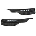 For 2016-2017 Honda Accord Seden 4DR Front Bumper LED DRL Fog Lights Lamps