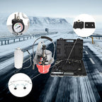 Portable Pneumatic Air Pressure Brake Kit and Clutch Bleeder Valve System Kit