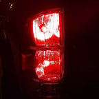 DOT Tail Lights Brake Lamps with Bulbs for Dodge Ram 1500 2500 3500 2002-2006