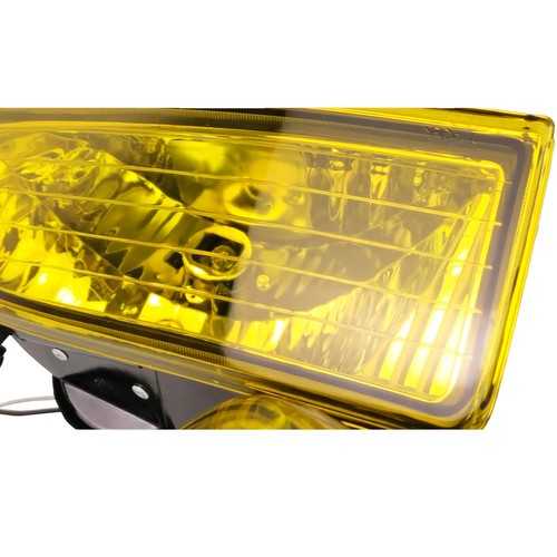 Yellow Lens Bumper Fog Lights Driving Lamps w/wiring for 1997-2001 Honda Prelude