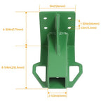 Rear Trailer Hitch Receiver w/Hardware For John Deere Gator 4x2 6x4 Old Style