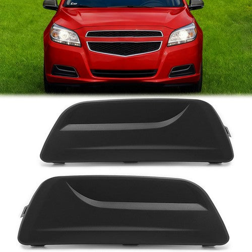 Fog Light Cover Bezel Left Right Side Black for Chevrolet Malibu 2013 2016