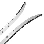 Roof Rack Side Rail Set For Mazda CX5 2017 2024 White Luggage Carrier 2 Pieces