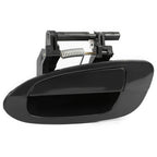 Rear Driver Left Outside Door Handle for Nissan Altima 2002 2006 Black Plastic
