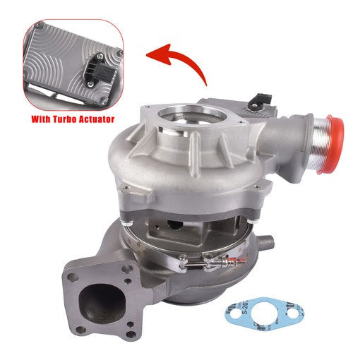 Turbocharger w/ Turbo Actuator for Silverado Sierra 2500 3500 HD 6.6L V8 2017-21