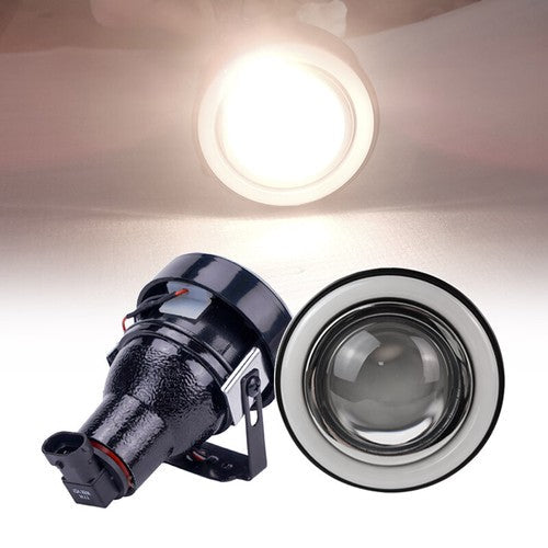 3 inch Projector Fog Light Lamps CCFL White Halo Angel Eyes Rings for Dodge