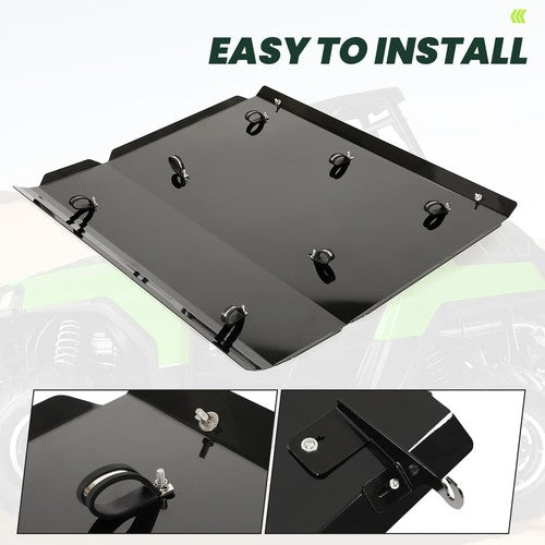 Black Aluminum Hard Top Roof Fit for Polaris RZR 800/XP 900/570-2 Door Model