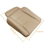 Suit For Toyota Land Cruiser 98-07 Front Driver & Passenger Covers Tan Leather