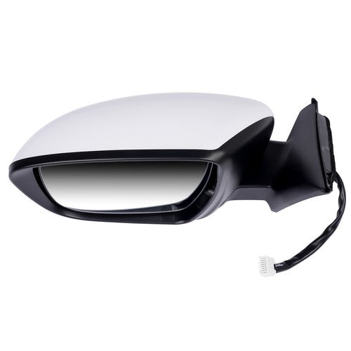 Left View Mirror Assembly with Turn Signal Lamp for Nissan Rogue SV SL Advance