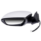 Left View Mirror Assembly with Turn Signal Lamp for Nissan Rogue SV SL Advance