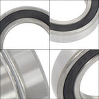 10Pcs 6008-2RS Bearings 40×68×15mm Double Rubber Seals Deep Groove Ball Bearing