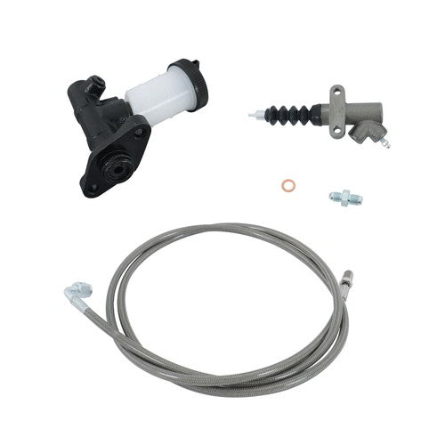 For Mazda Miata 1990-2005 Master & Slave Cylinder & Stainless Clutch Line Kit