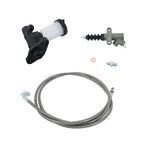 For Mazda Miata 1990-2005 Master & Slave Cylinder & Stainless Clutch Line Kit
