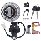 Ignition Switch Fuel Gas Cap Seat Lock Key Set For Honda CBR1000RR 2004-2006