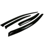 Window Visors Sun Rain Guard Deflector For Mitsubishi Lancer Acrylic 4Door 08-17