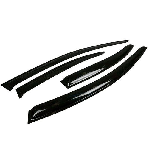 Window Visors Sun Rain Guard Deflector For Mitsubishi Lancer Acrylic 4Door 08-17