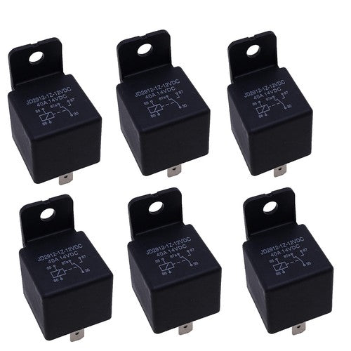 6PCS Relay K3181-62330 AR74411 For John Deere D105 D140 L100 L105 L110 L111 L118