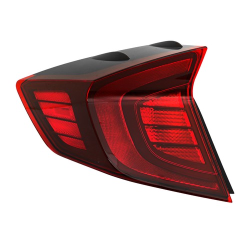 Red Tail Light For Hyundai Sonata 2020-2022 Outer Lamp LH/Driver LED Rear Chrome