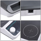 6x500ml 6 Position Magnetic Stirrer 50-1200RPM 120℃/248℉ Multi-Position Magnetic