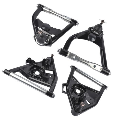 FOR 1973-1987 C10 CHEVROLET GMC TUBULAR CONTROL ARMS SET OF 4 UPPER AND LOWER
