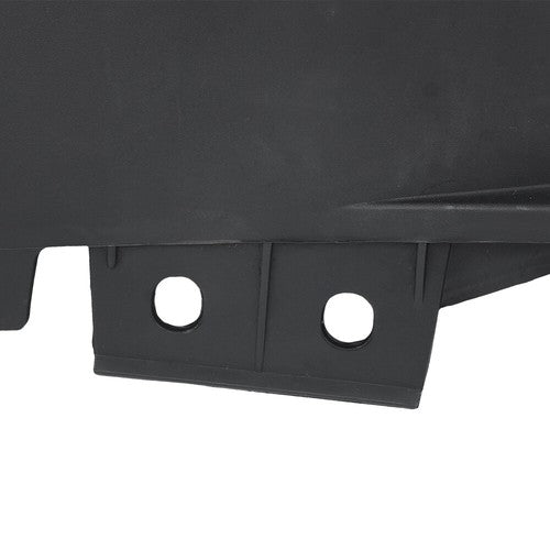 For 2019-2021 Chevrolet Silverado 1500 Black Plastic Front Bumper W/O Vents