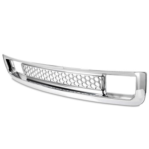 for 07 13 GMC Sierra 1500 Denali Pickup Bottom Lower Bumper Mesh Grille Chrome