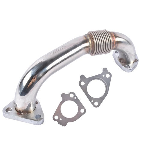 Left Driver Side Up Pipe for GMC Sierra Chevy Silverado Duramax 6.6L 2001-2016