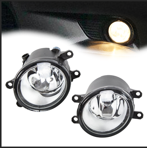 Pair Fog Lights Left And Right Side For Toyota RAV4 Camry Yaris Lexus LX570