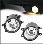 Pair Fog Lights Left And Right Side For Toyota RAV4 Camry Yaris Lexus LX570