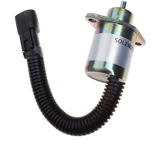 New Fuel Shutoff Solenoid for Cat Engine Machine 3024C 3034 Loader 906 12V