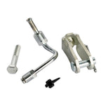 9" Chrome Brake Booster Master Cylinder Disc Drum Valve Kit For Chevy Corvette