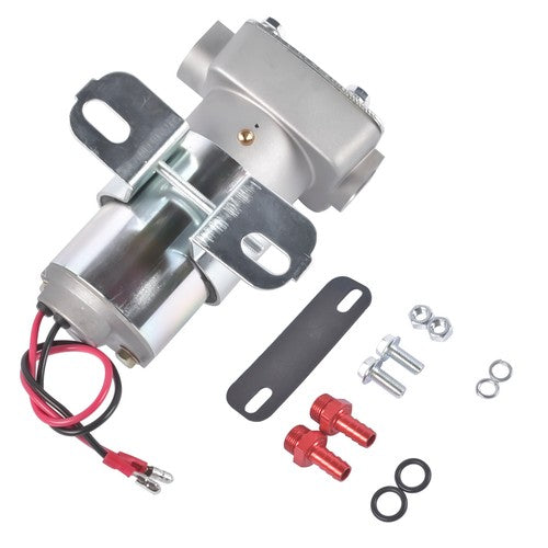 Universal High Volume Ford Chevy Mopar Electric Fuel Pump 97GPH Chrome F53001C