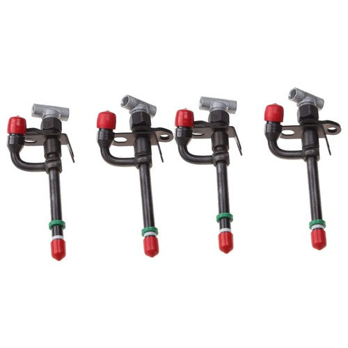 Complete Set Of 4 Pencil Fuel Injectors RE36935 RE36936 for John Deere