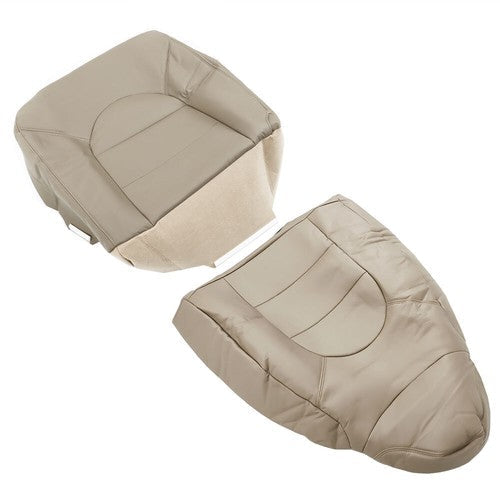 Driver & Passenger Leather Seat Cover New For Ford Ford F250 F350 F450 1999-2000