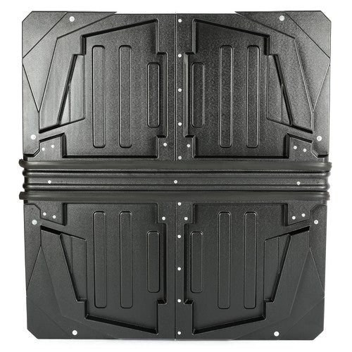 For Polaris Ranger Crew 800  Hard Top Black ABS 4 Pieces Roof  2010-2014