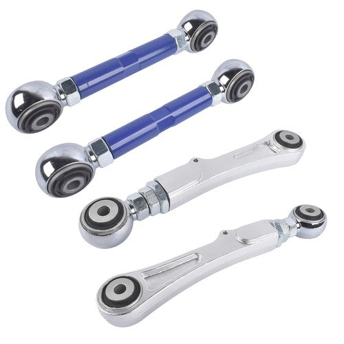 New Rear Adjustable Camber & Toe Angle Arms Set for Tesla Model X, Model S 12-22