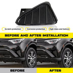 Front Bumper Fog Light Trim Bezel Cover for 2016 2017 2018 for Toyota RAV4